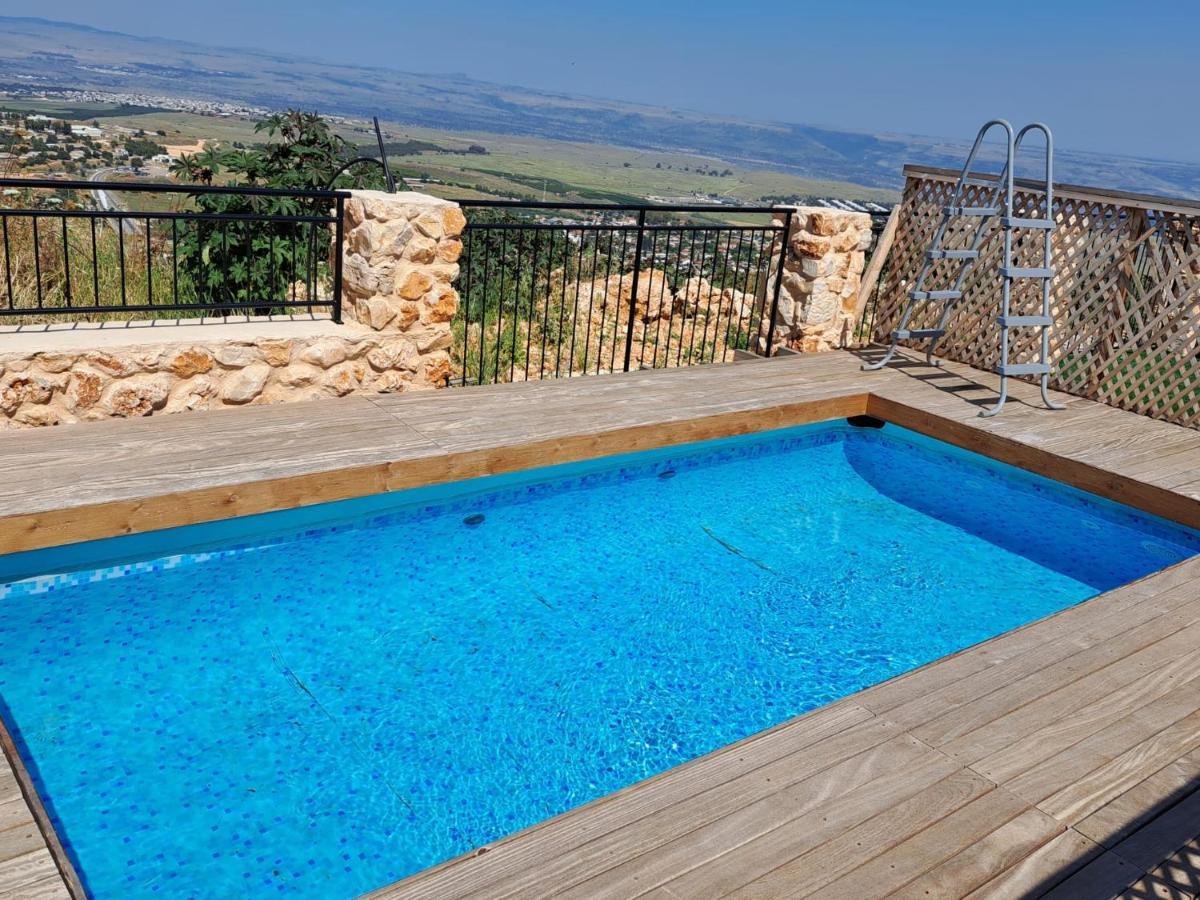 צימר בקתה מול הנוף Safed Buitenkant foto
