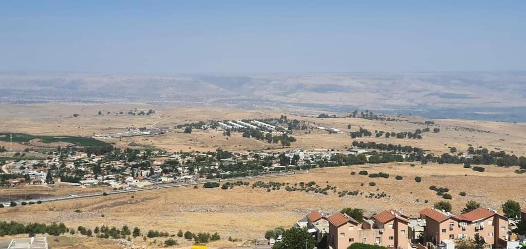 צימר בקתה מול הנוף Safed Buitenkant foto